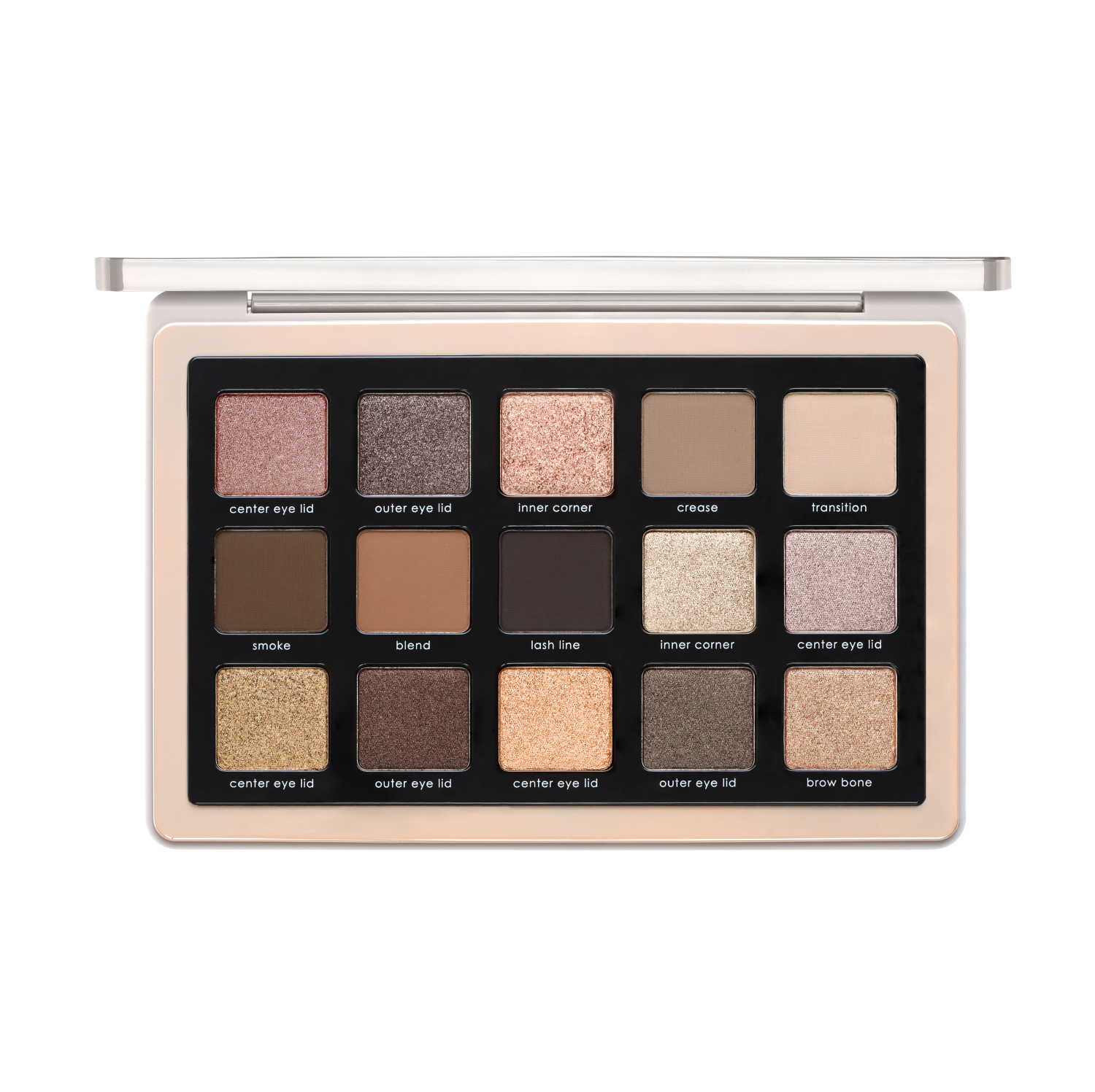 GLAM  EYESHADOW PALETTE (PALETA DE SOMBRAS)